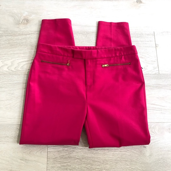 NWT Forever 21 Exclusive Zip-Pocket Skinny Ankle Stretch Trouser Pants - Picture 15 of 16